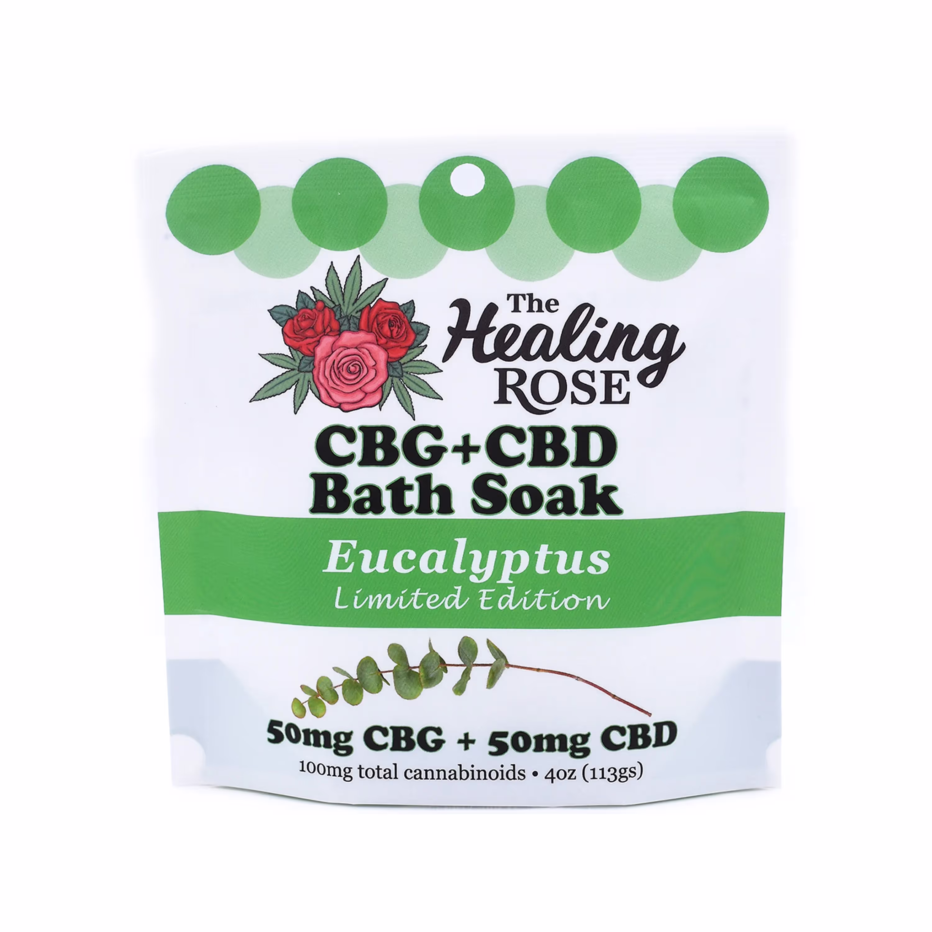 Eucalyptus CBG:CBD Bath Soak | 4oz. | 50mg:50mg