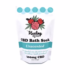 Unscented CBD Bath Soak | 12oz. | 300mg
