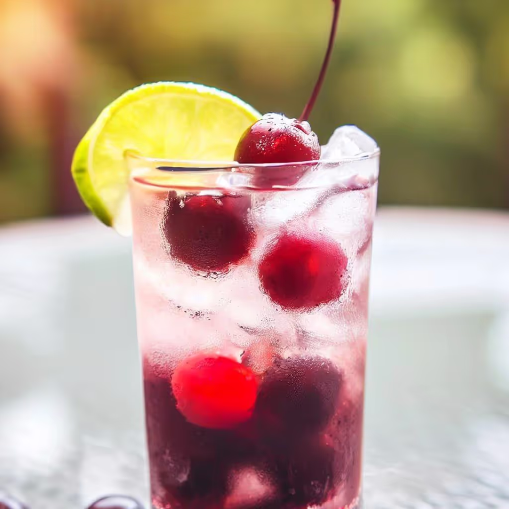 Black Cherry Cannabis Infused Spritzer Recipe