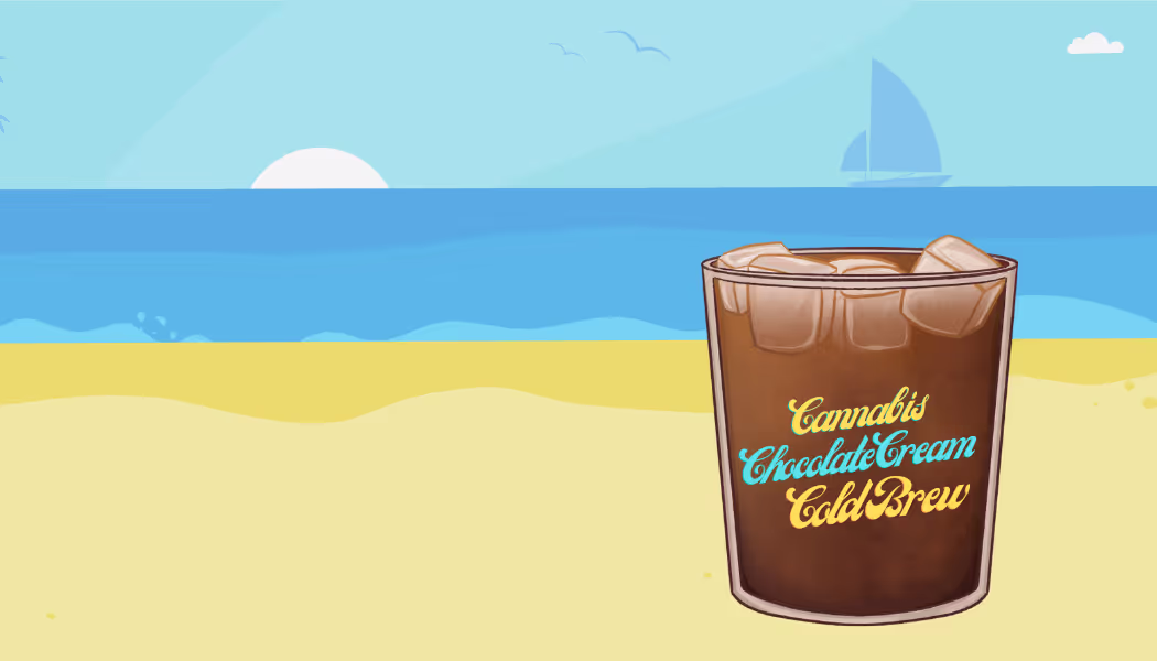 cannabis chocolate cream cold brew coffee recipe
