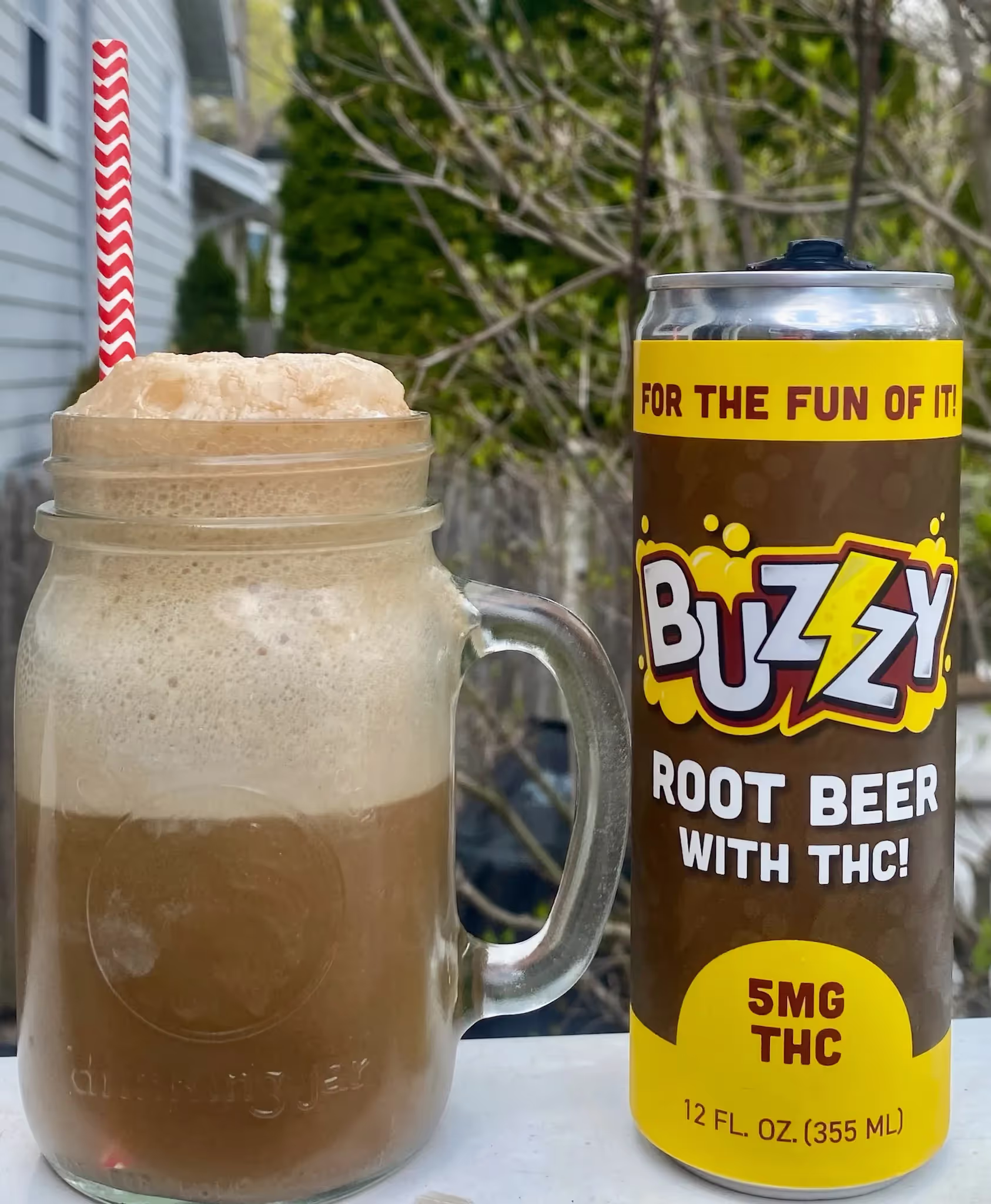 Delicious THC Infused Root Beer Float Recipe
