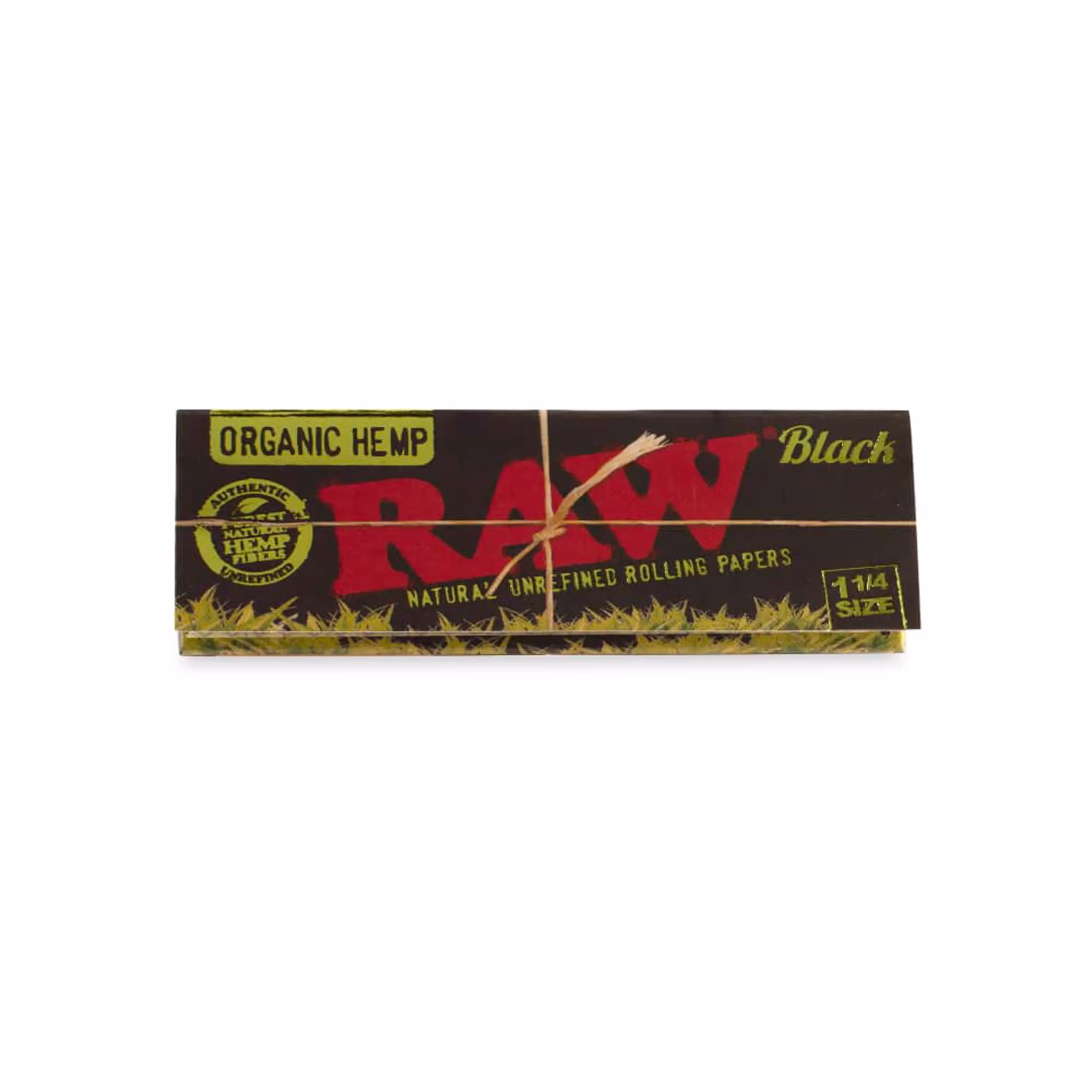 Organic Hemp Black 1 1/4 Papers