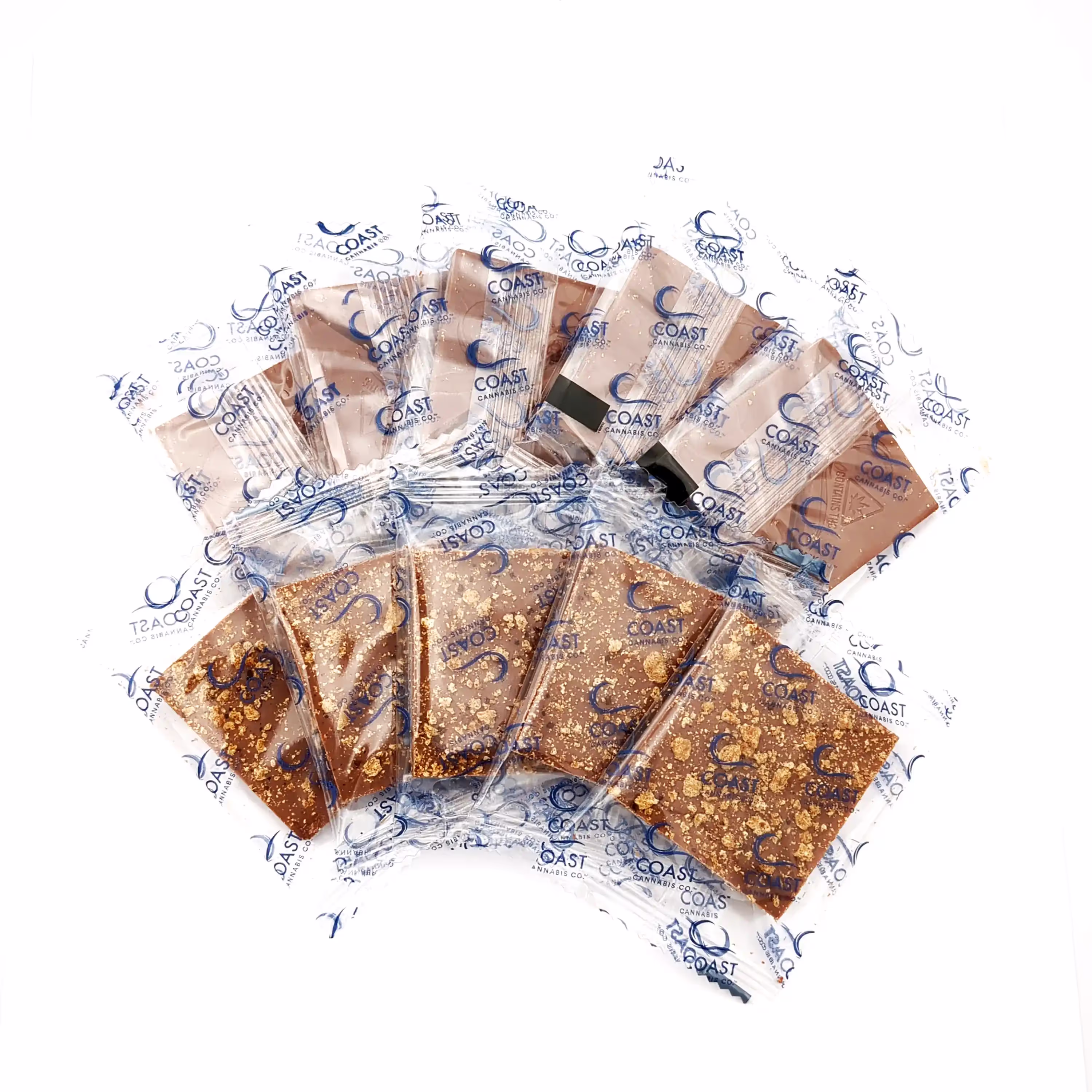 Gingerbread Latte Milk Chocolate Squares | 10pk