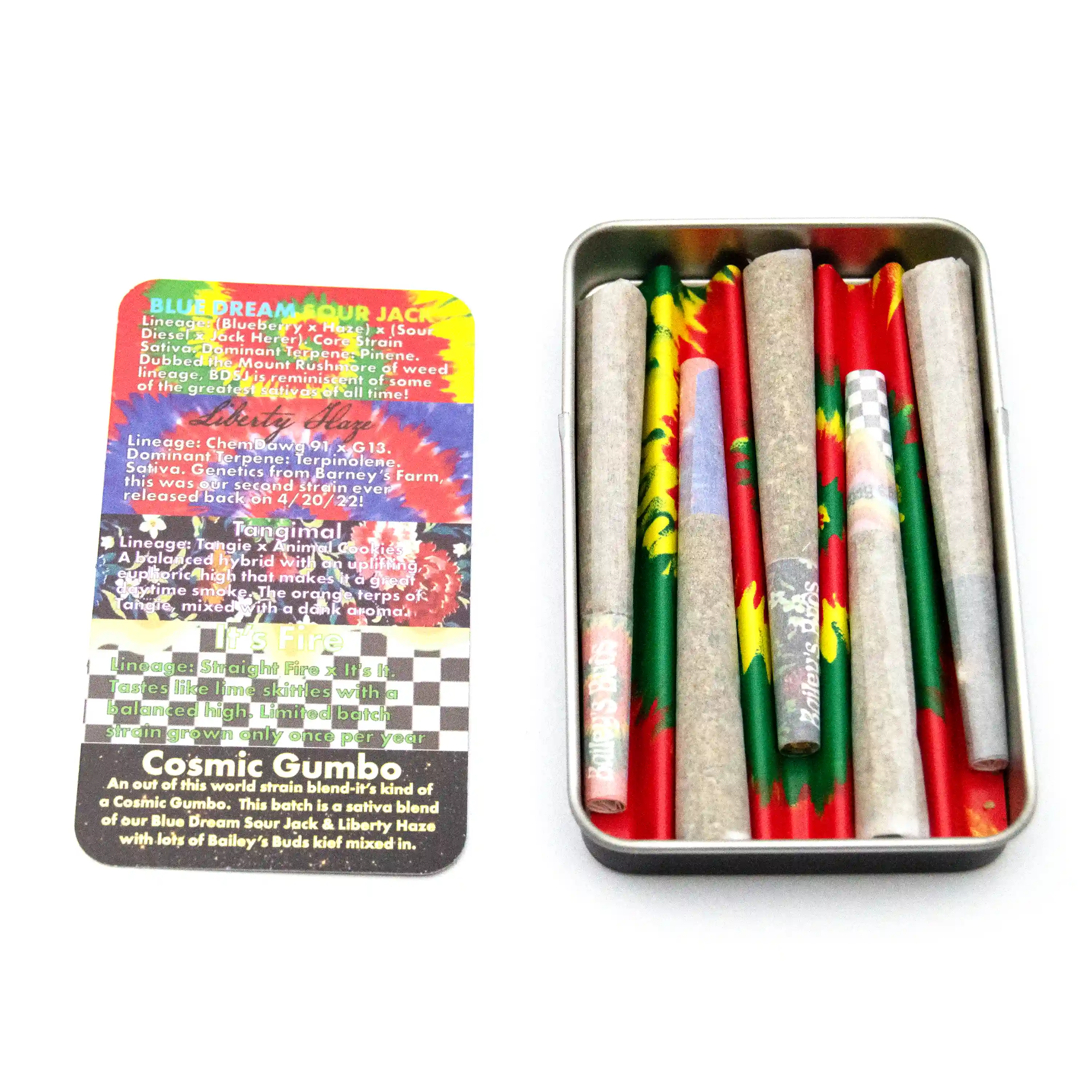Bailey's Buds Pre-Roll Flight Pack Vol. 3 | 5pk | 0.5g