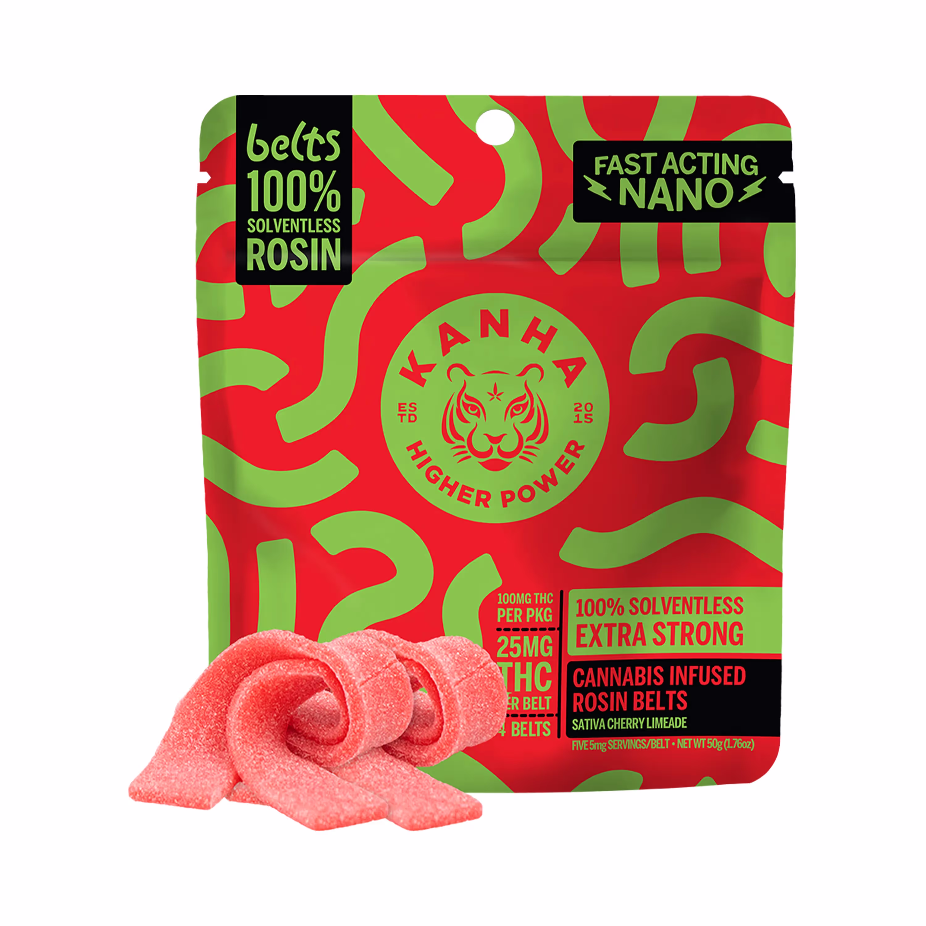Cherry Limeade Rosin Belts | Sativa | 20pk