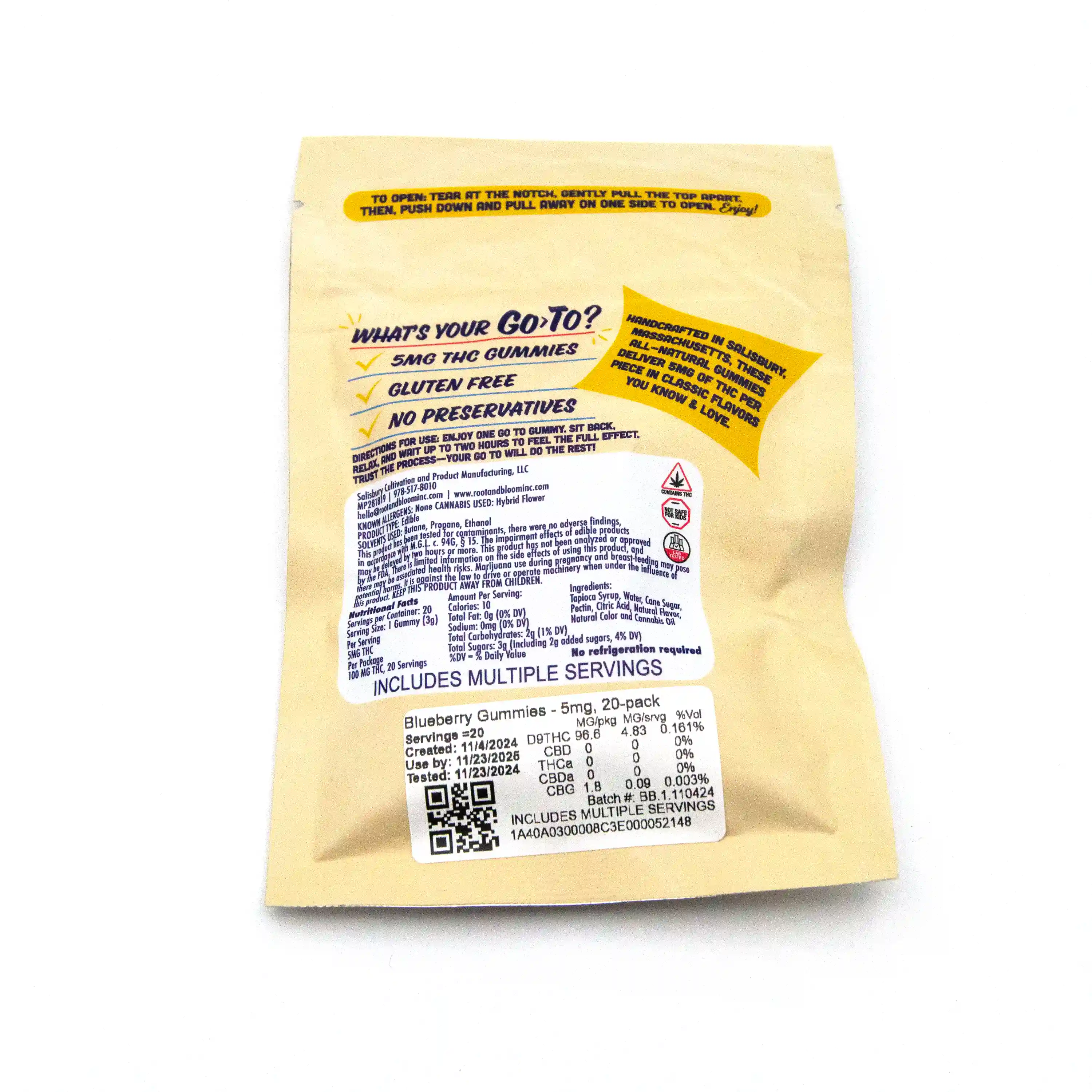 Blueberry Gummies | 20pk
