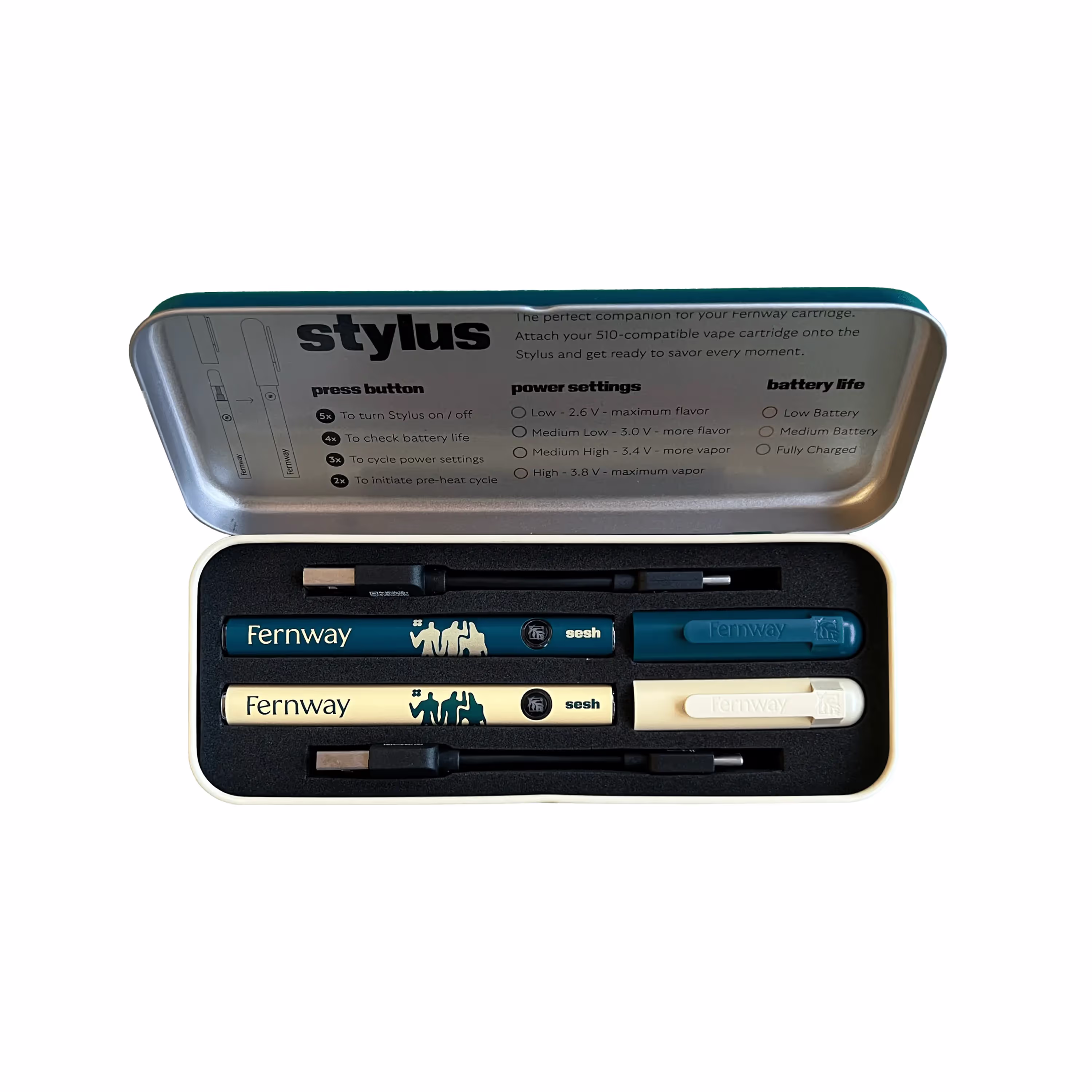 510 Stylus Battery Sesh Kit | USB-C