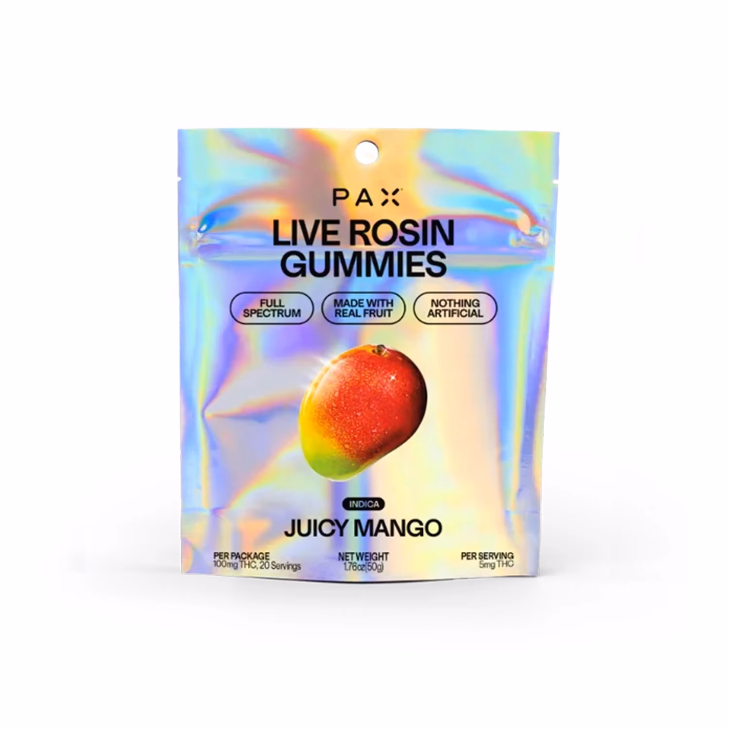 Juicy Mango Rosin Gummies (20pk)