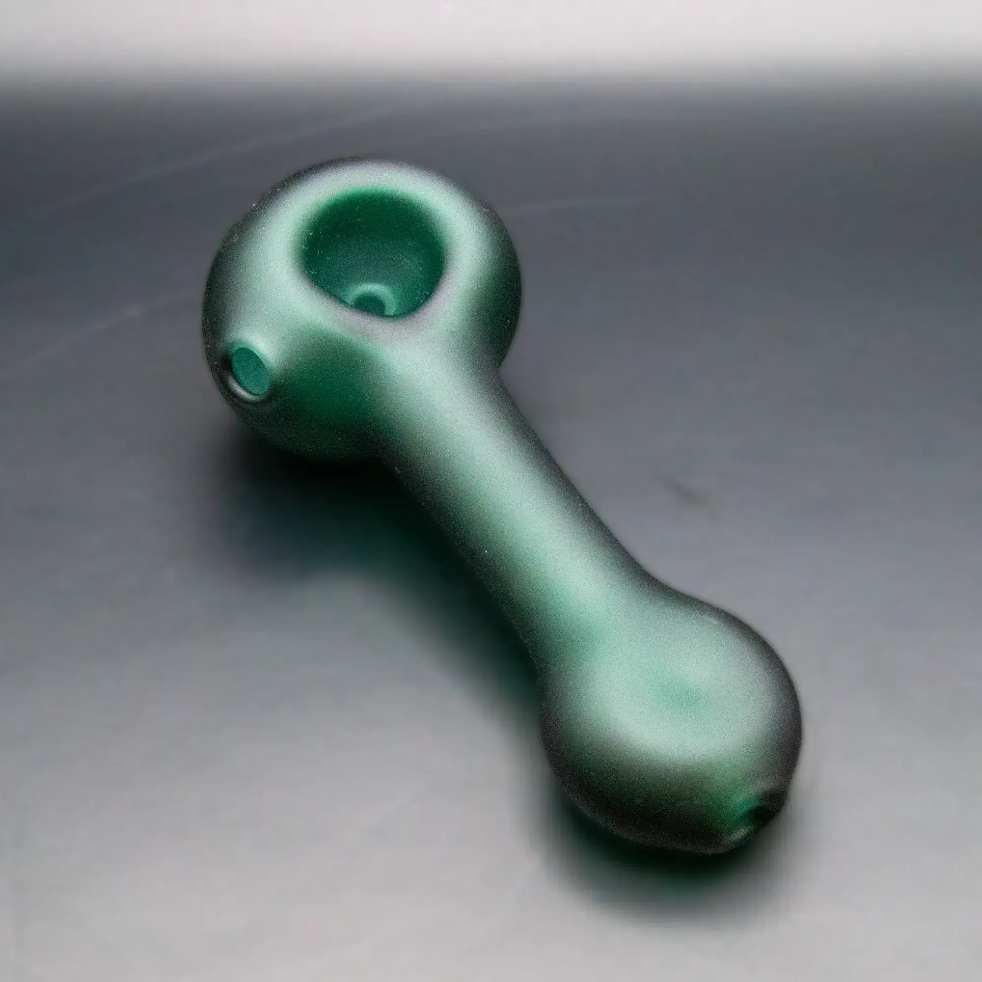 Flat Mouthpiece Sandblasted Color Pipe | Witch Dr. Treso