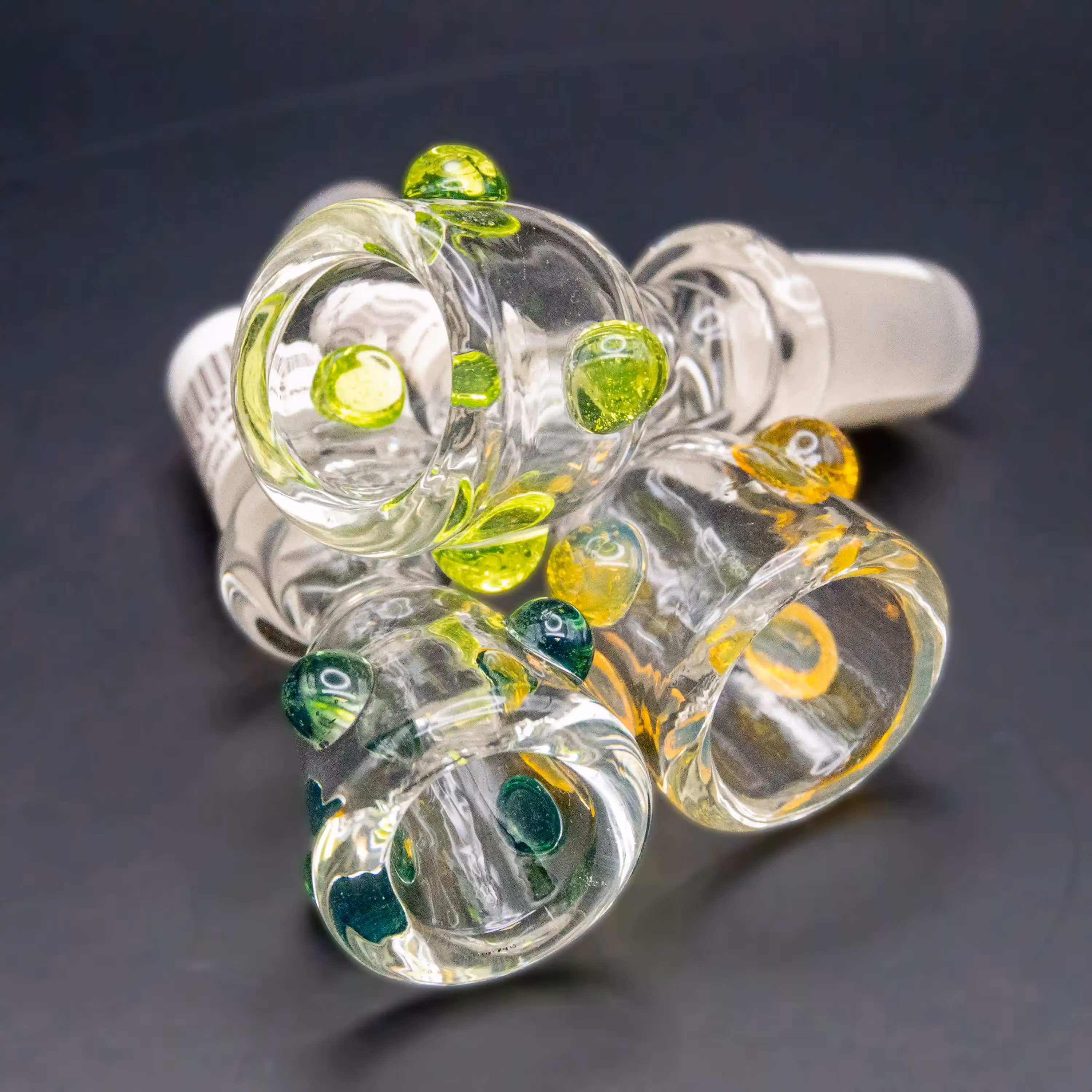 14mm Accented Clear Funnel Slide | Brickyard