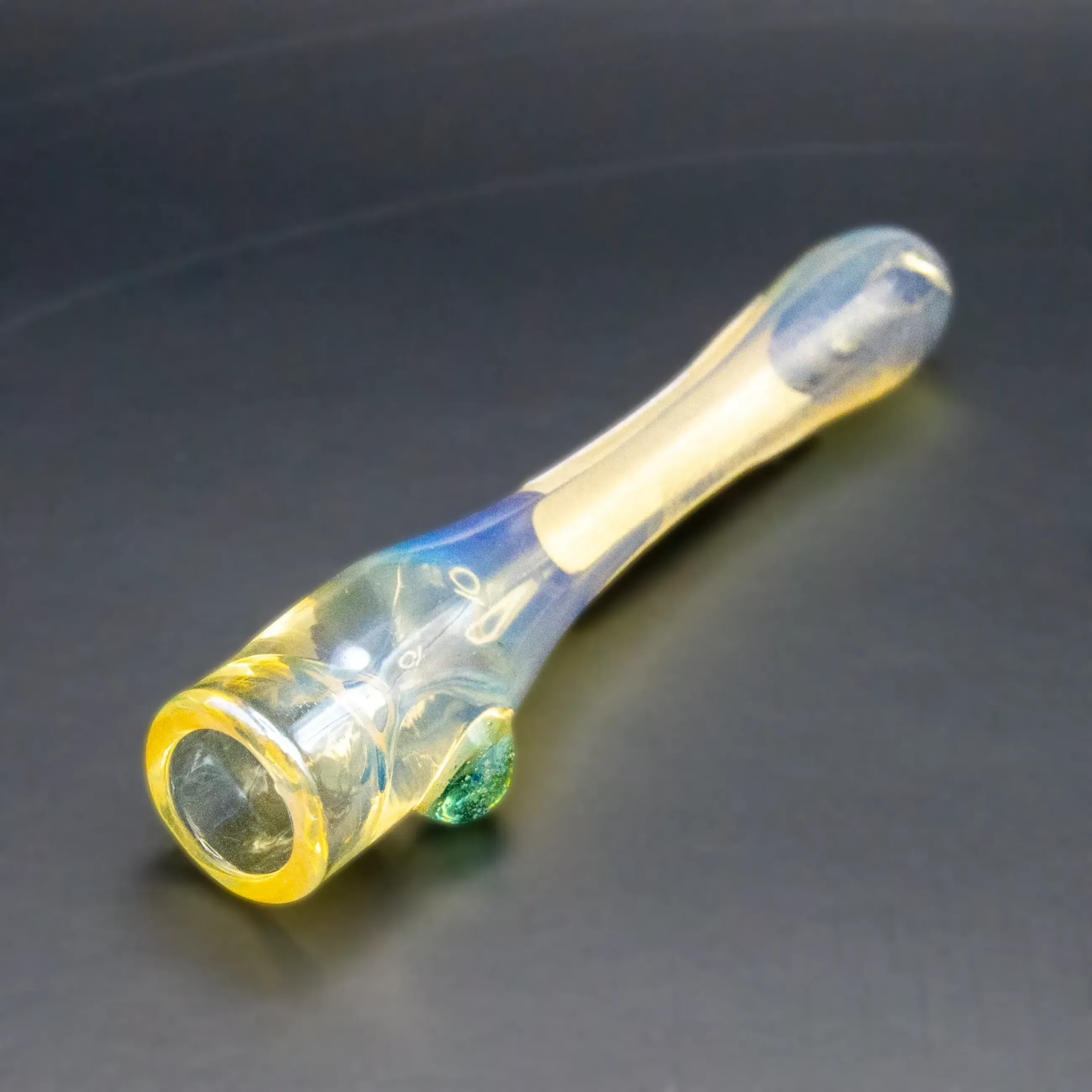 Fume Color Dot Chillum | Jellyfish
