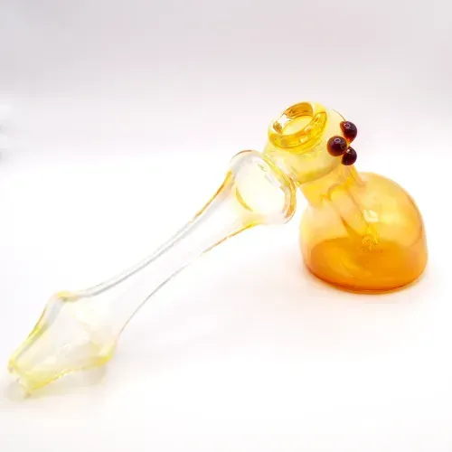Gold and Silver Fume Hammer Bubbler | Brickyard Glass