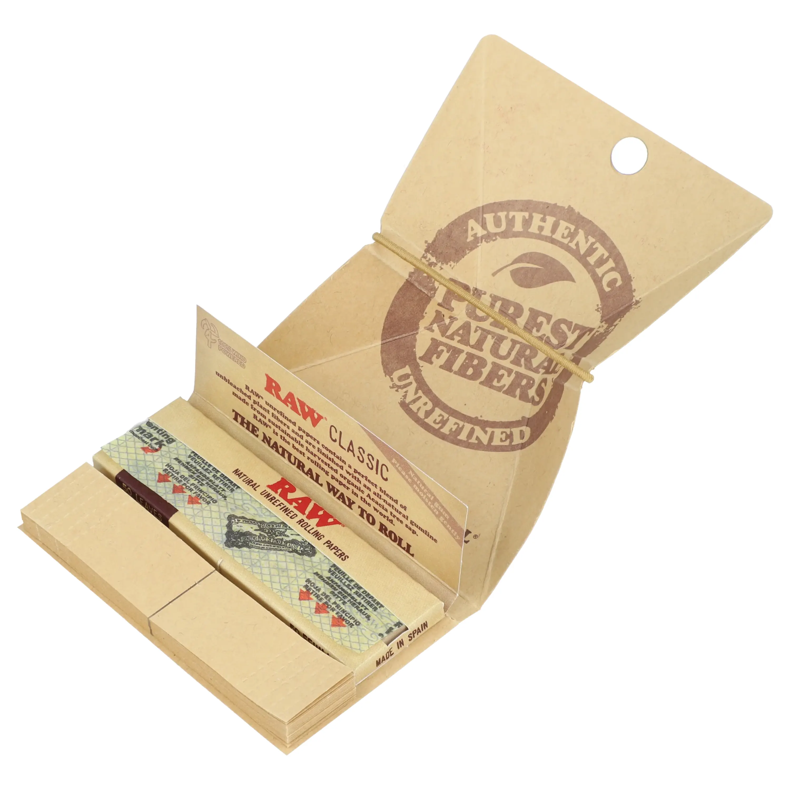 Raw Artesano 1 1/4 Papers + Tips and Tray