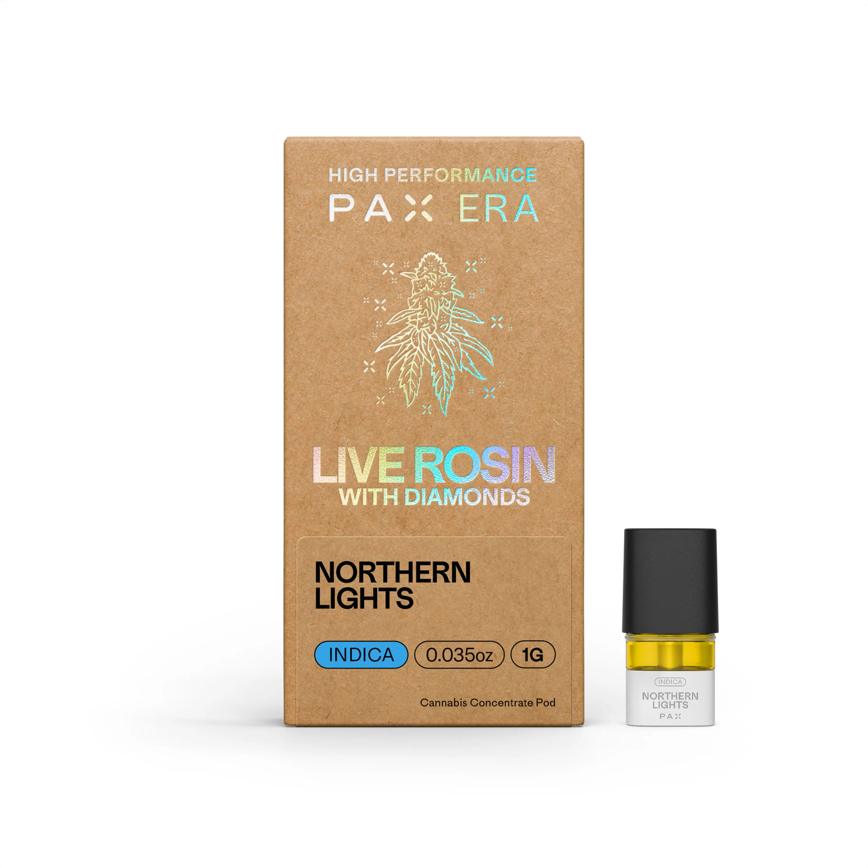 Northern Lights | Live Rosin with Diamonds Pax Pod | 1g