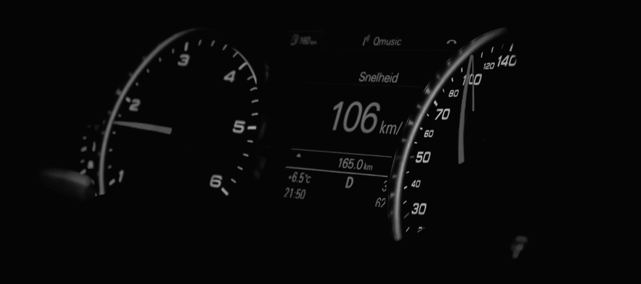 A decorative image of an car dash