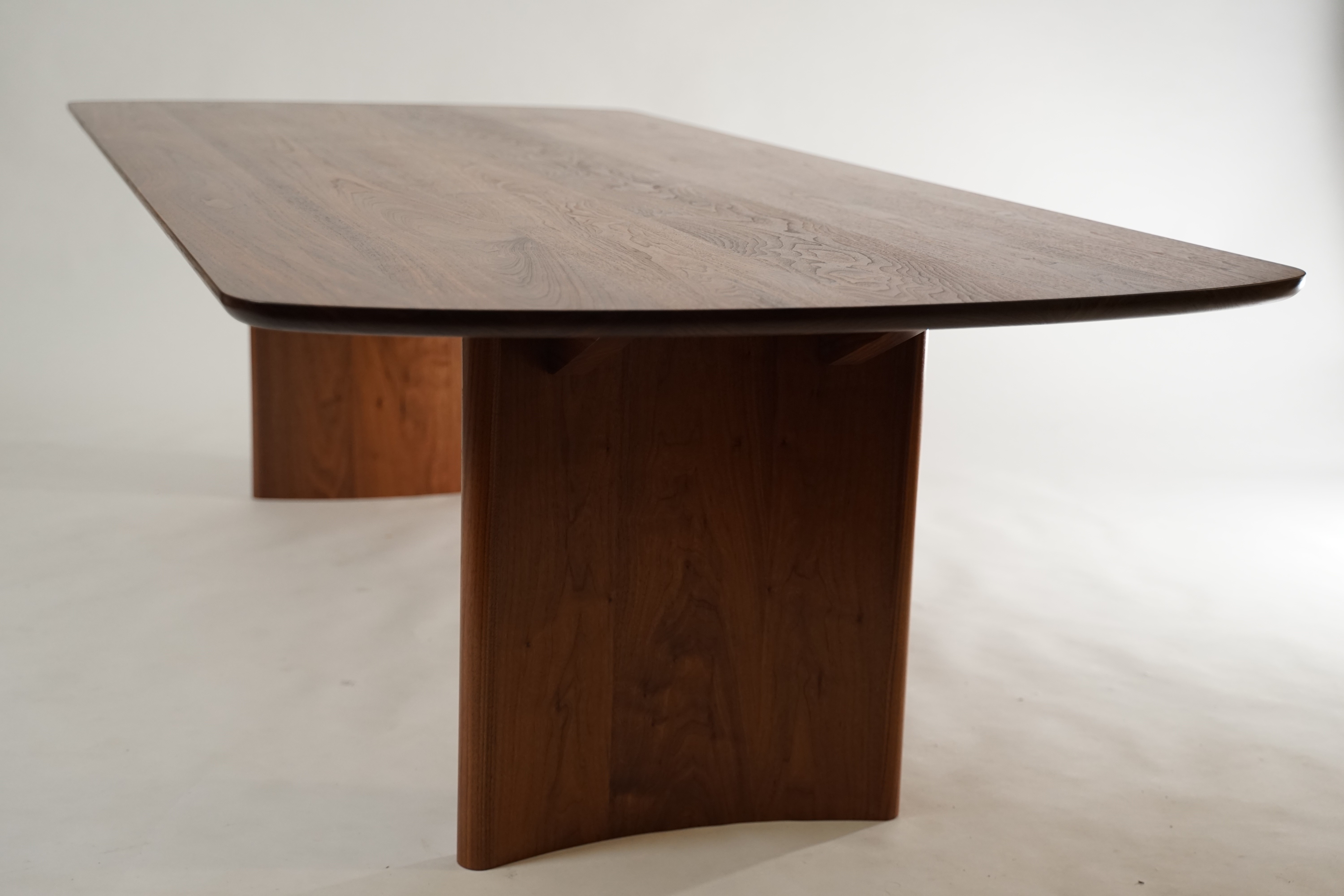 Walnut Curve Signature Table