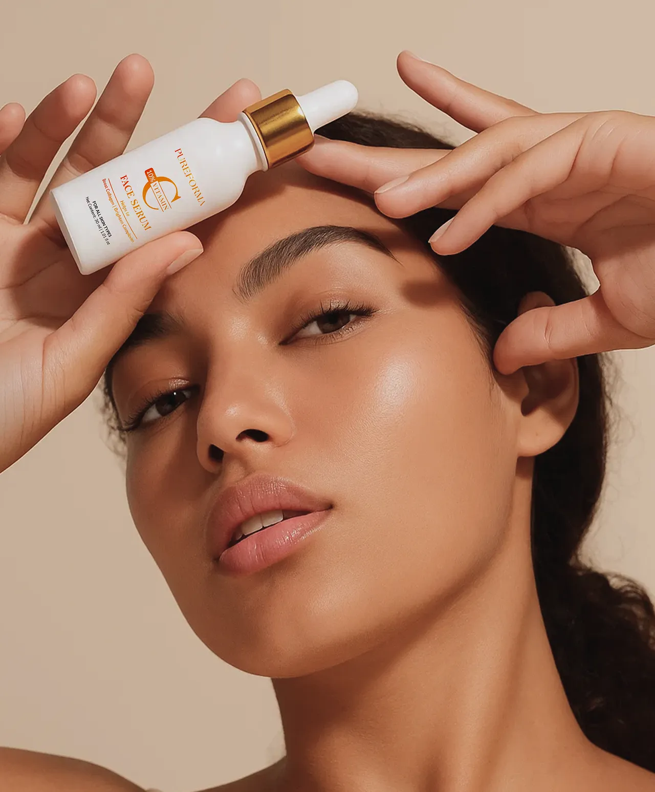 the image is from pureforma, vitamin c serum