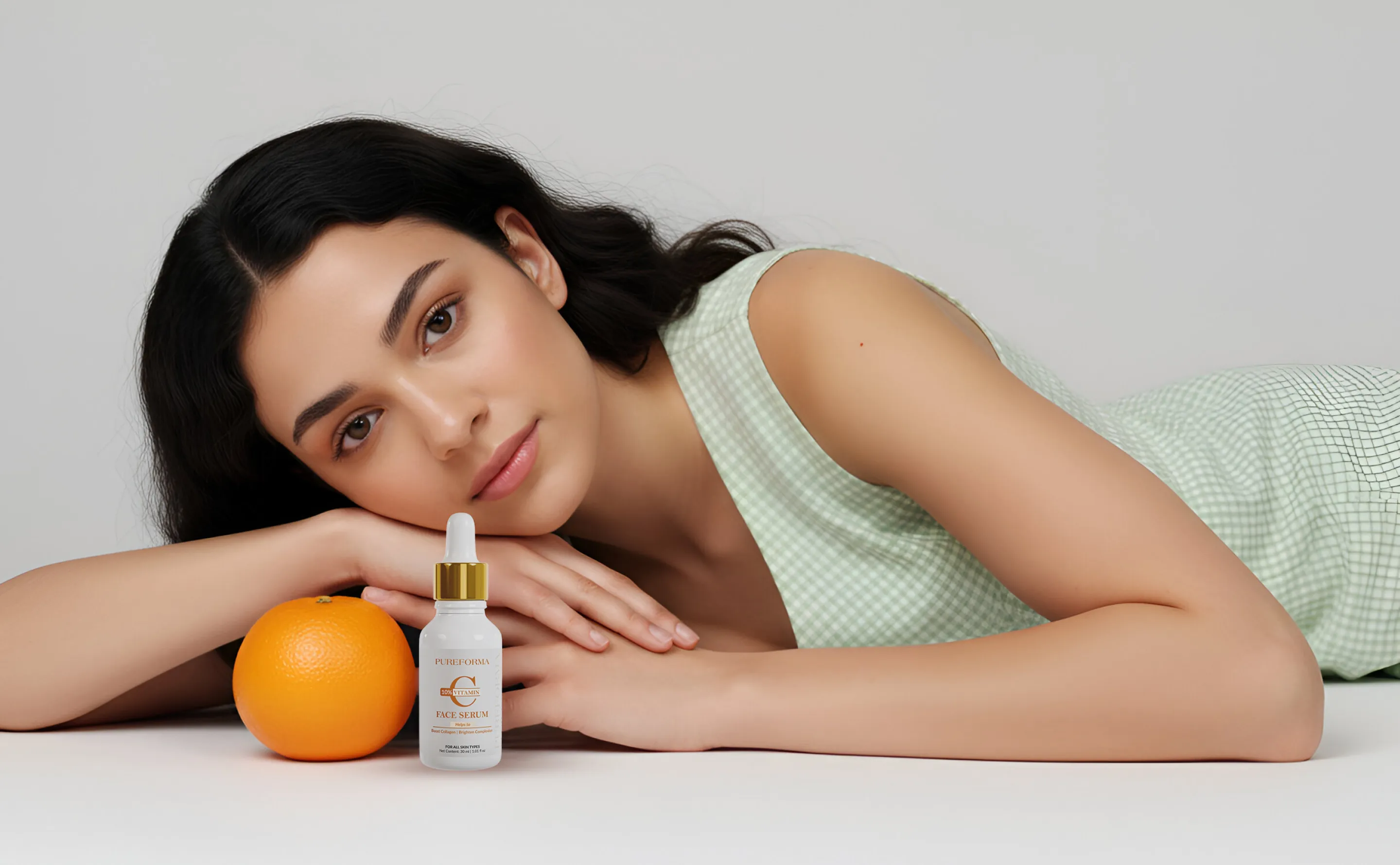 the image is from pureforma, best vitamin c face serum 01