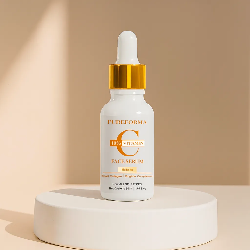 the image is from pureforma, vitamin c serum