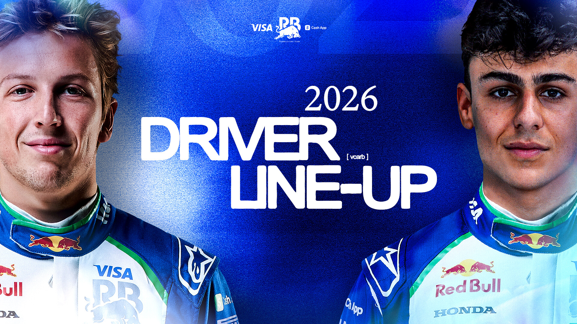 Liam Lawson and Arvid Lindblad, Racing Bulls 2026 F1 driver lineup