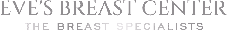 Logo reading 'EVE'S BREAST CENTER The Breast Specialist'.