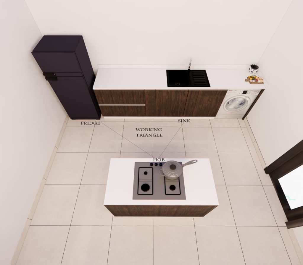 parallel kitchen modular design