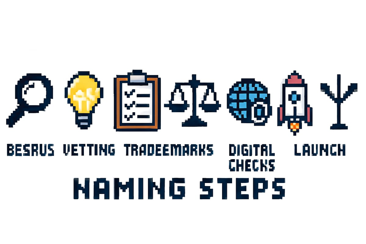 Step-by-Step Process: Designing Your Company Name in 2025