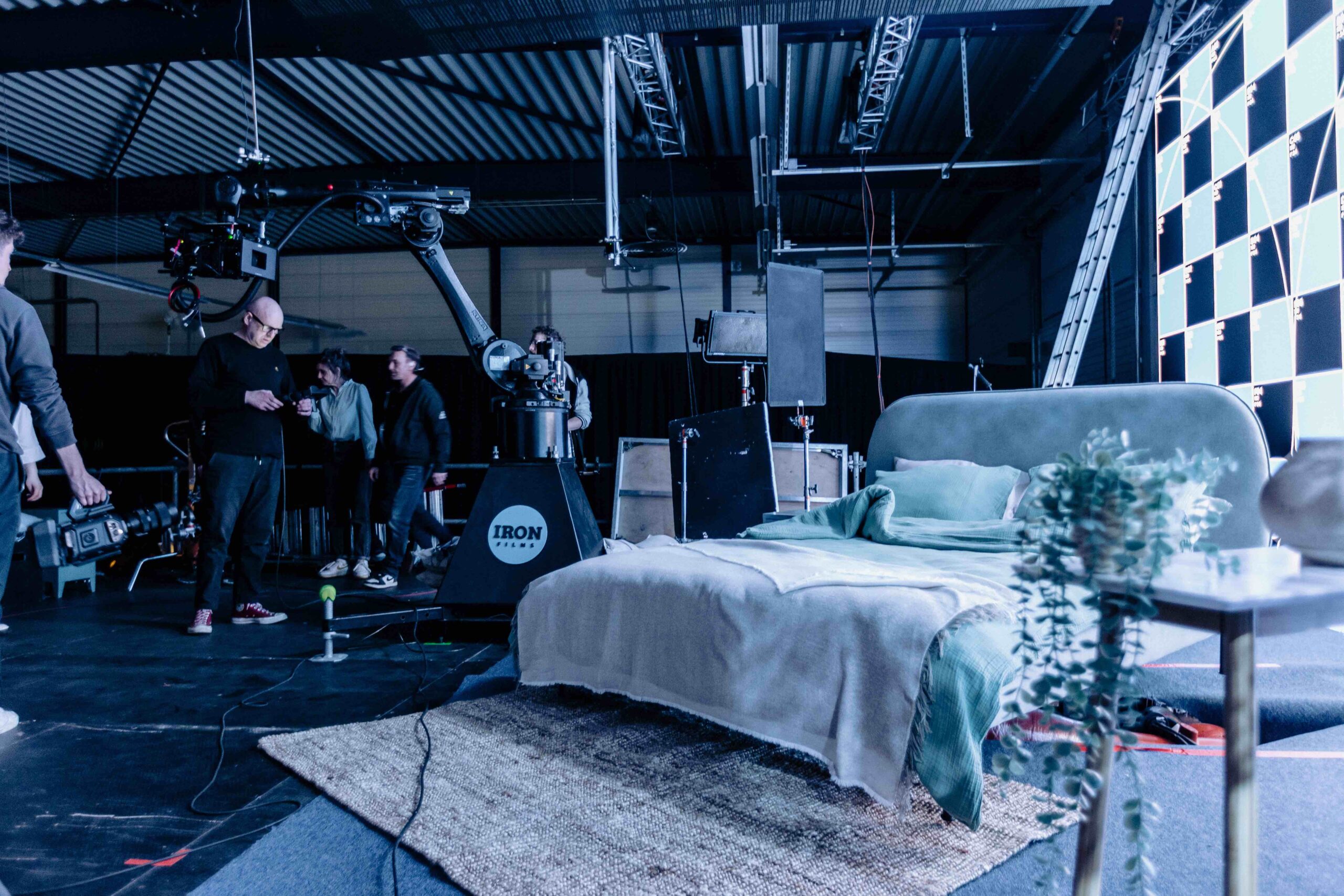 Previsualisation 3D tournage studio production virtuelle