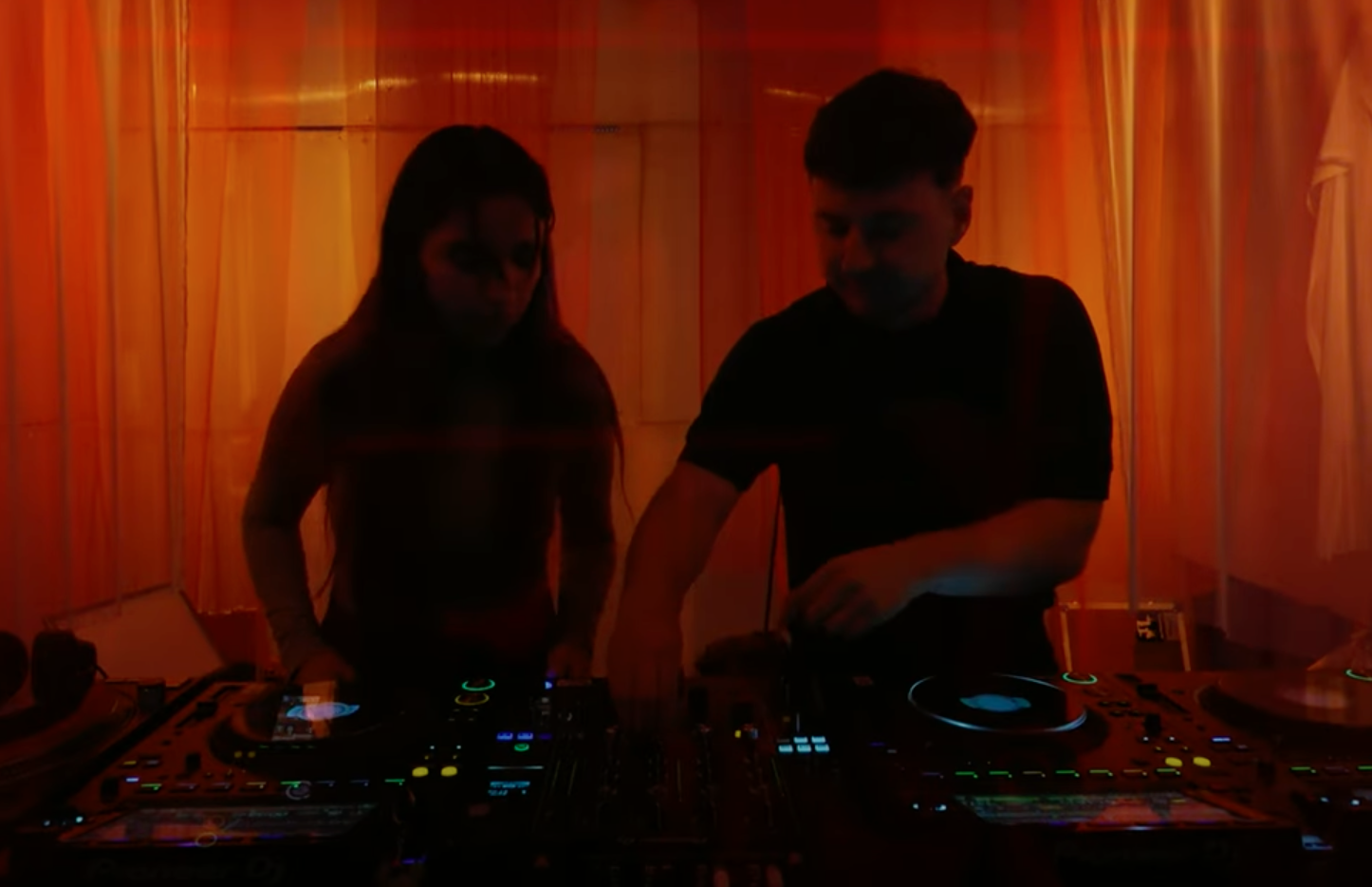  Robin Flux and Dj Lovecattperforming at O/FM at O Days broadcasted by Radio Panini on July 31, 2025.