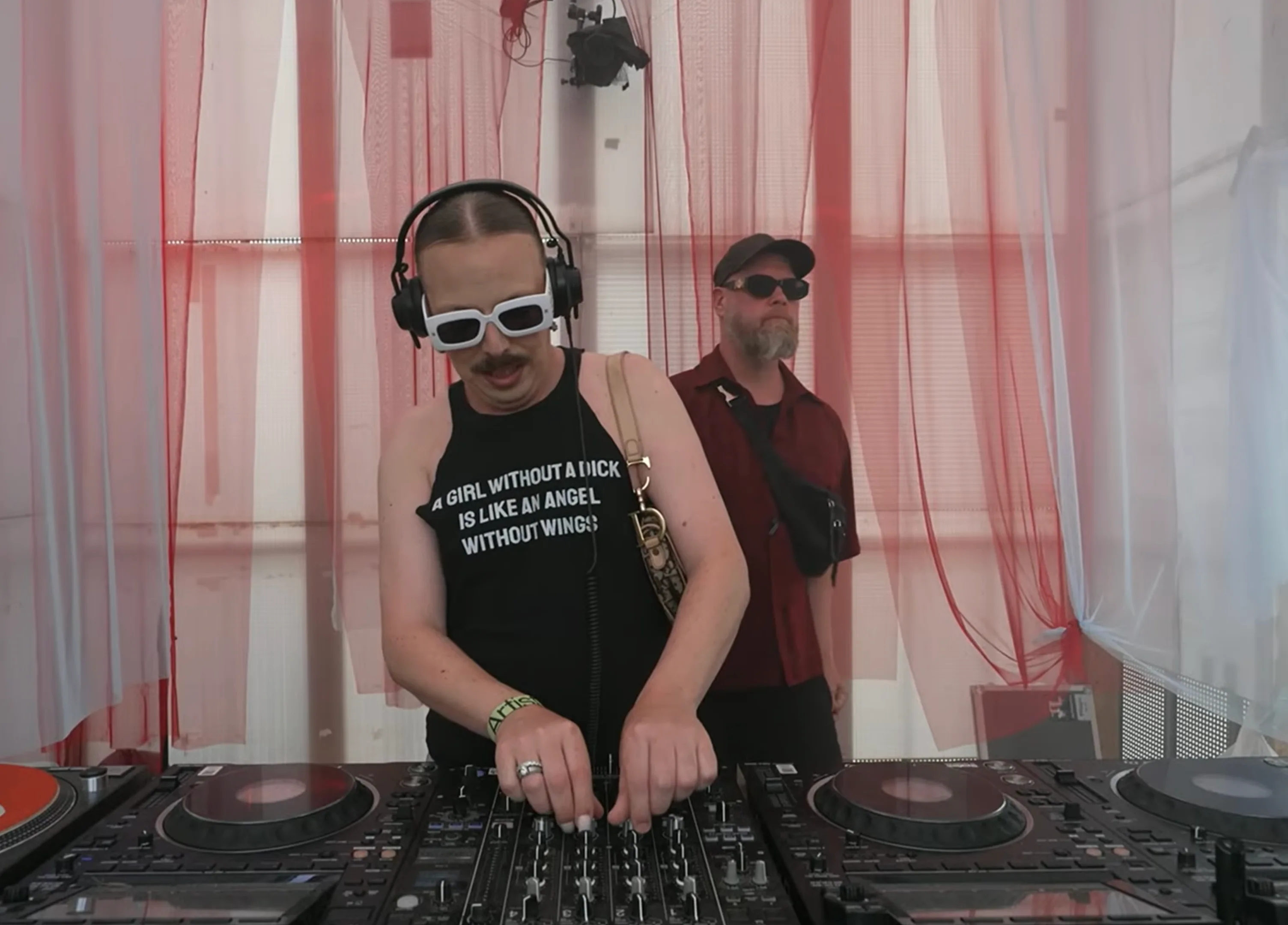 Cockwhore an Macho performing at O/FM at O Days broadcasted by Radio Panini on August 1, 2025.