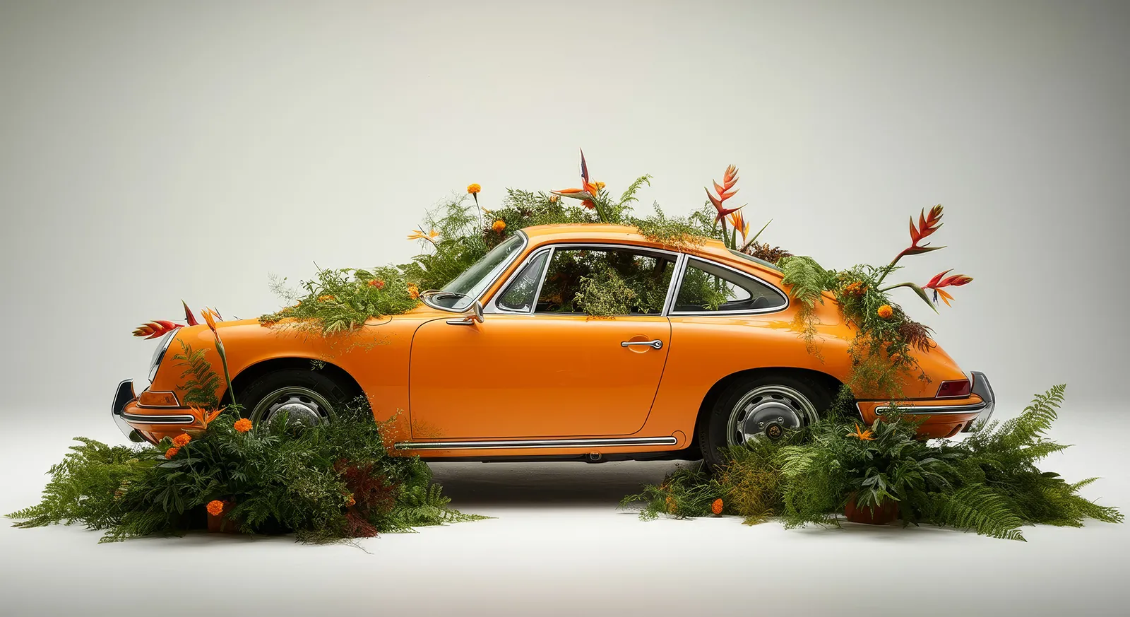 car with light background