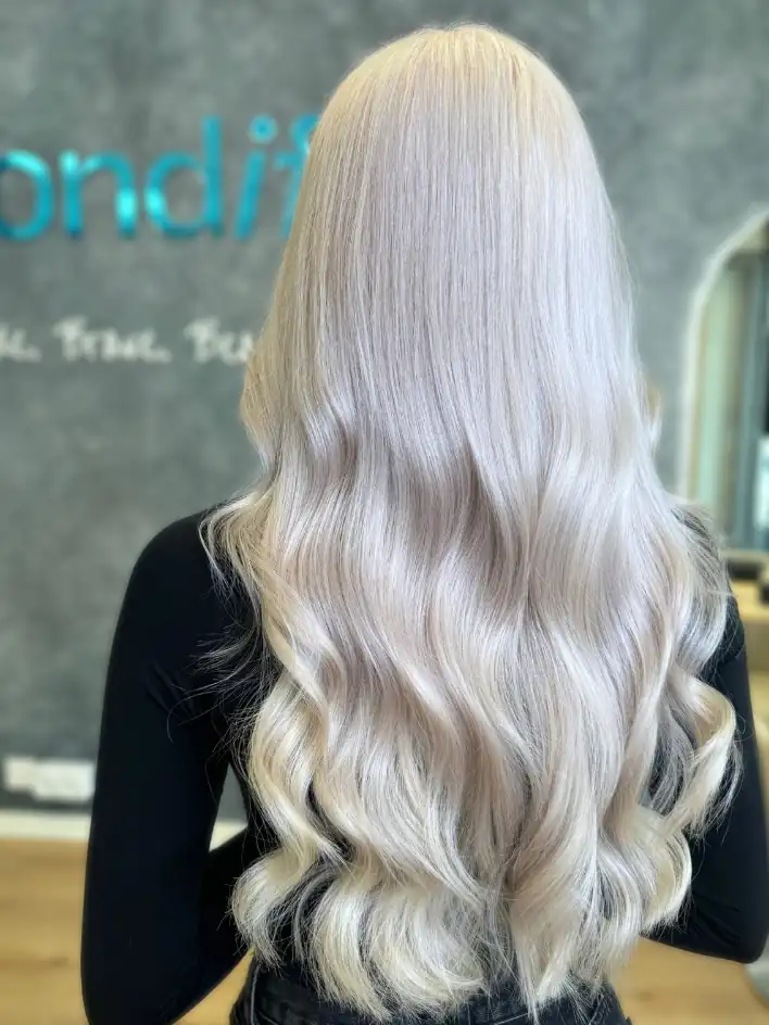 Ice blonde sävy