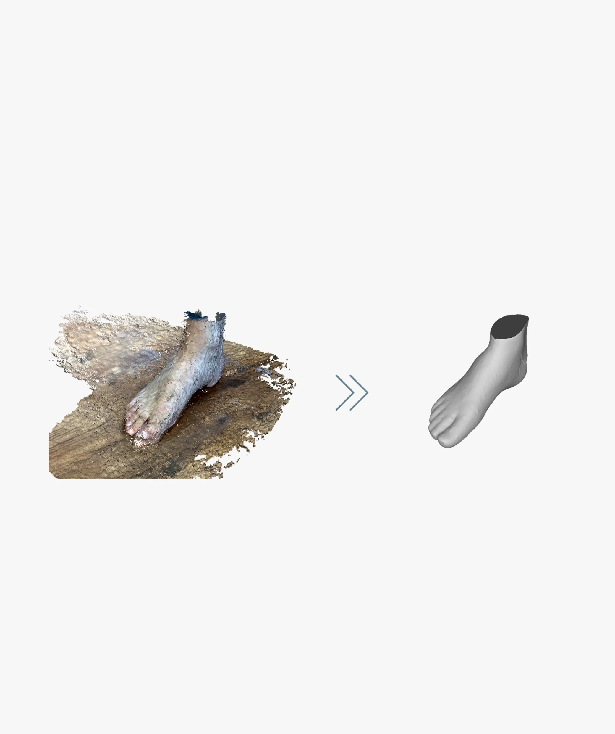 AI-Powered Foot Segmentation | Astrivis