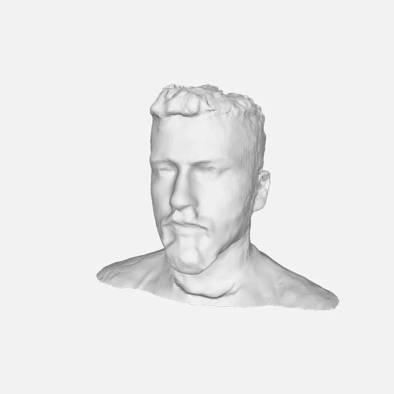3D human head scan model | Astrivis
