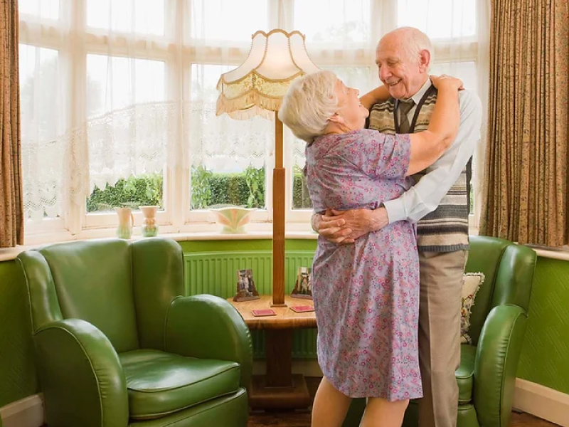 Kemble at Home - Elderly Couple Dancing