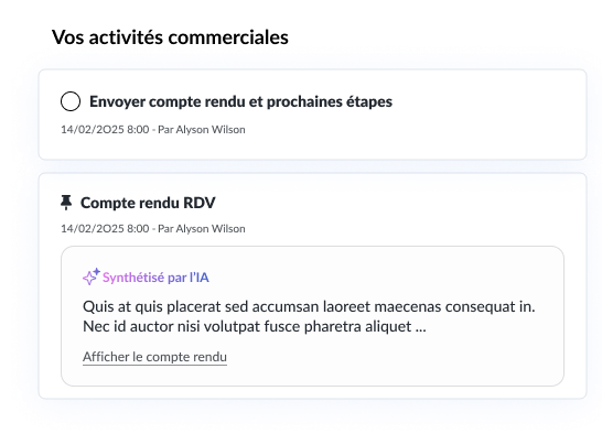 démonstration de la plateforme