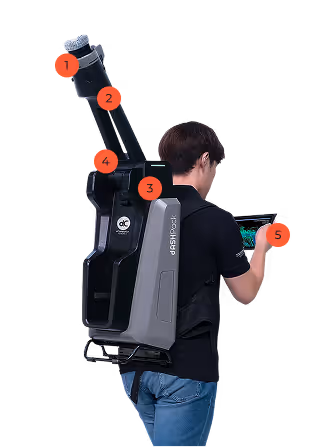 LiDAR Scanner, 360° real-time LiDAR for precise mapping and safe navigation. Payload (10 kg), Flexible capacity up to 10kg, ready for sensors, cameras, or mission tools. Expressive Display,Interactive display with voices and emotions to build trust and connection. Speed: Up to 1m/s, Fast, smooth, and reliable mobility indoors and outdoors.