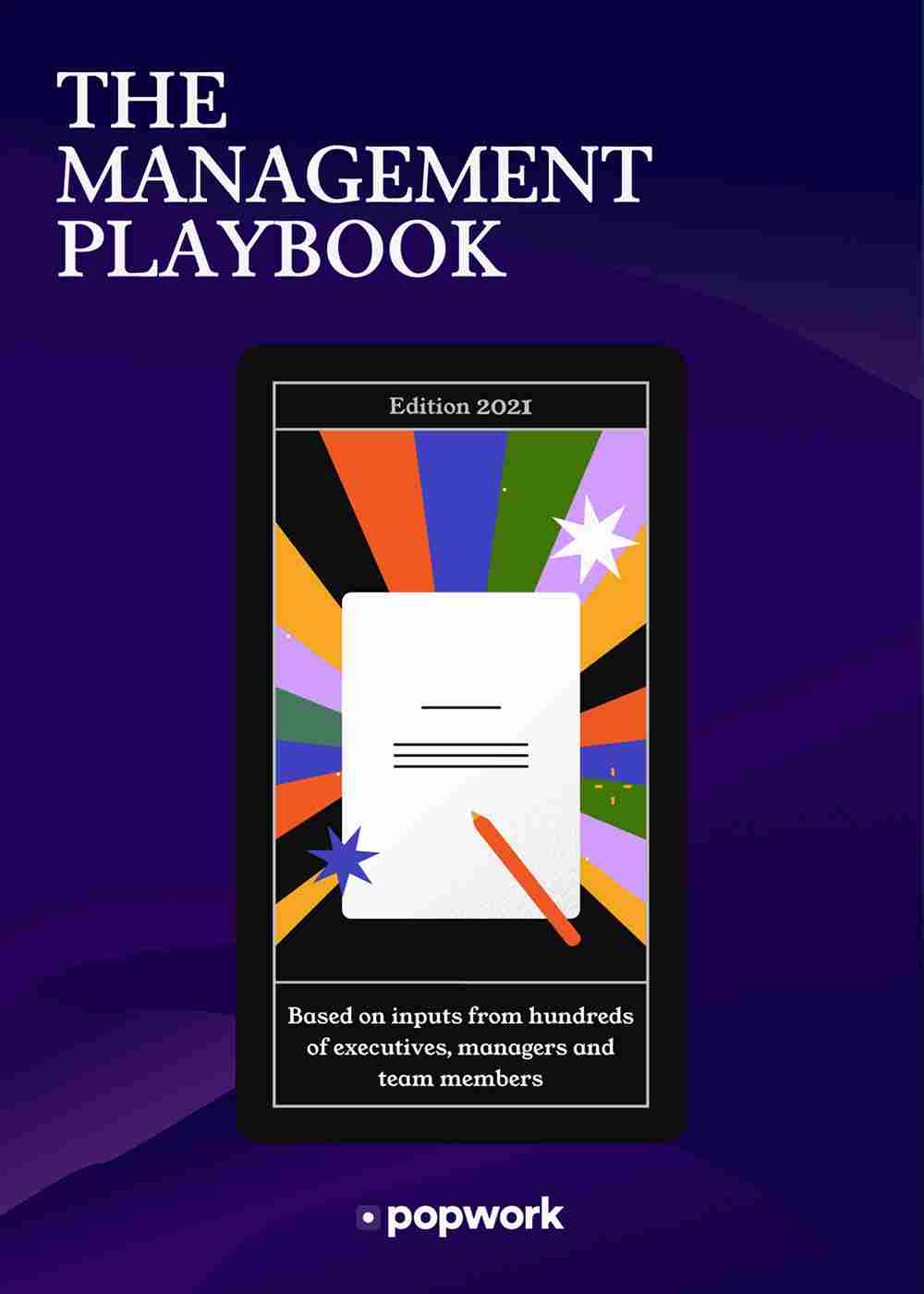 Popwork management guide cover illustration