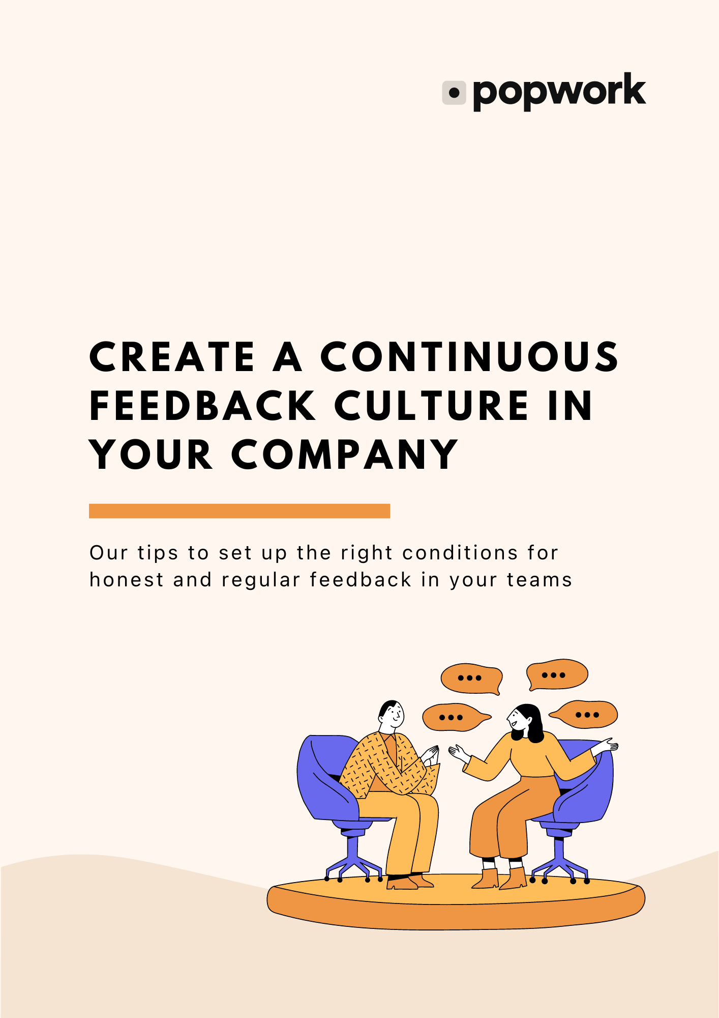 Illustration Guide Culture du Feedback | Popwork