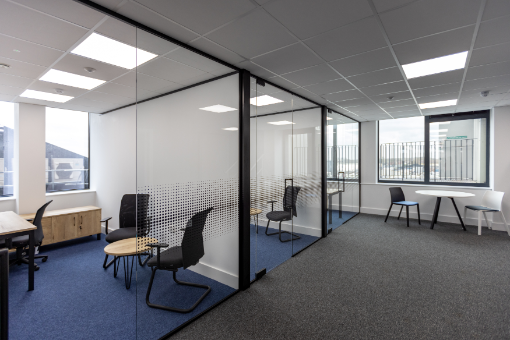 Phoenix Business Park sustainable office space in Essex with solar panels