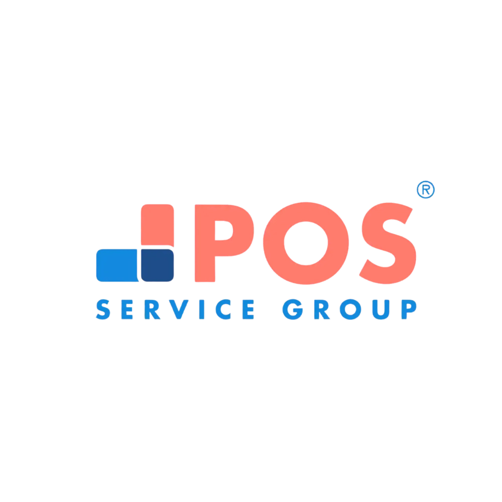 Logo von der POS Service Group.