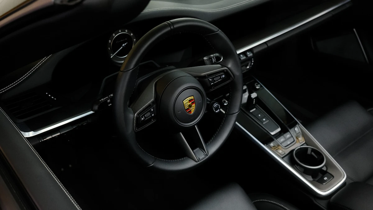 Porsche von Innen.