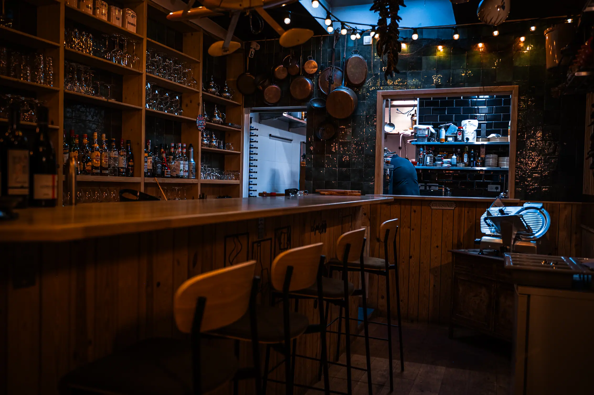 Photo de présentation de la Salle et de la Cuisine du Plan Bistrot Waterloo dans le Brabant Wallon