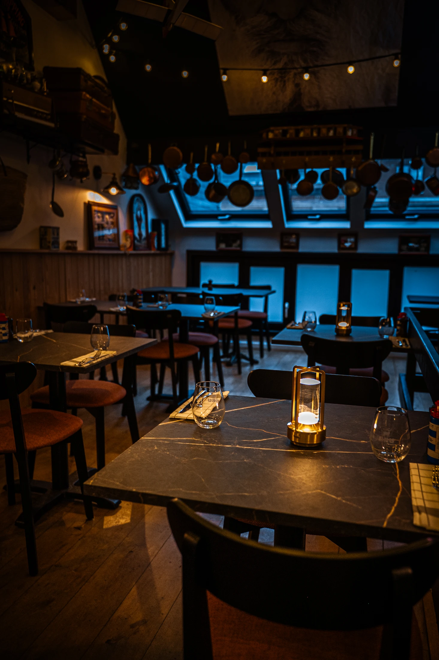 Présentation du restaurant pour la privatisation du Plan Bistrot à Waterloo