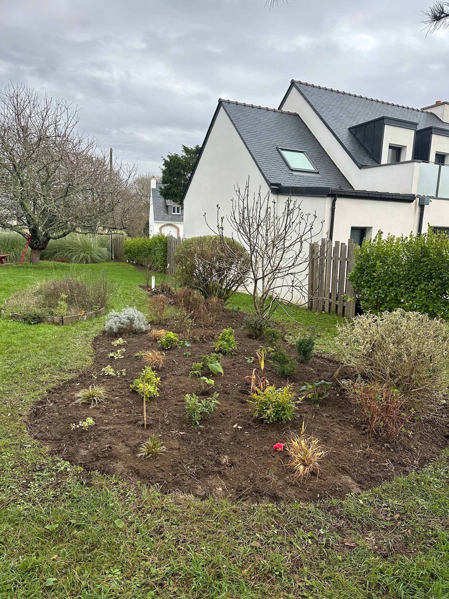 elegant outdoor seating area