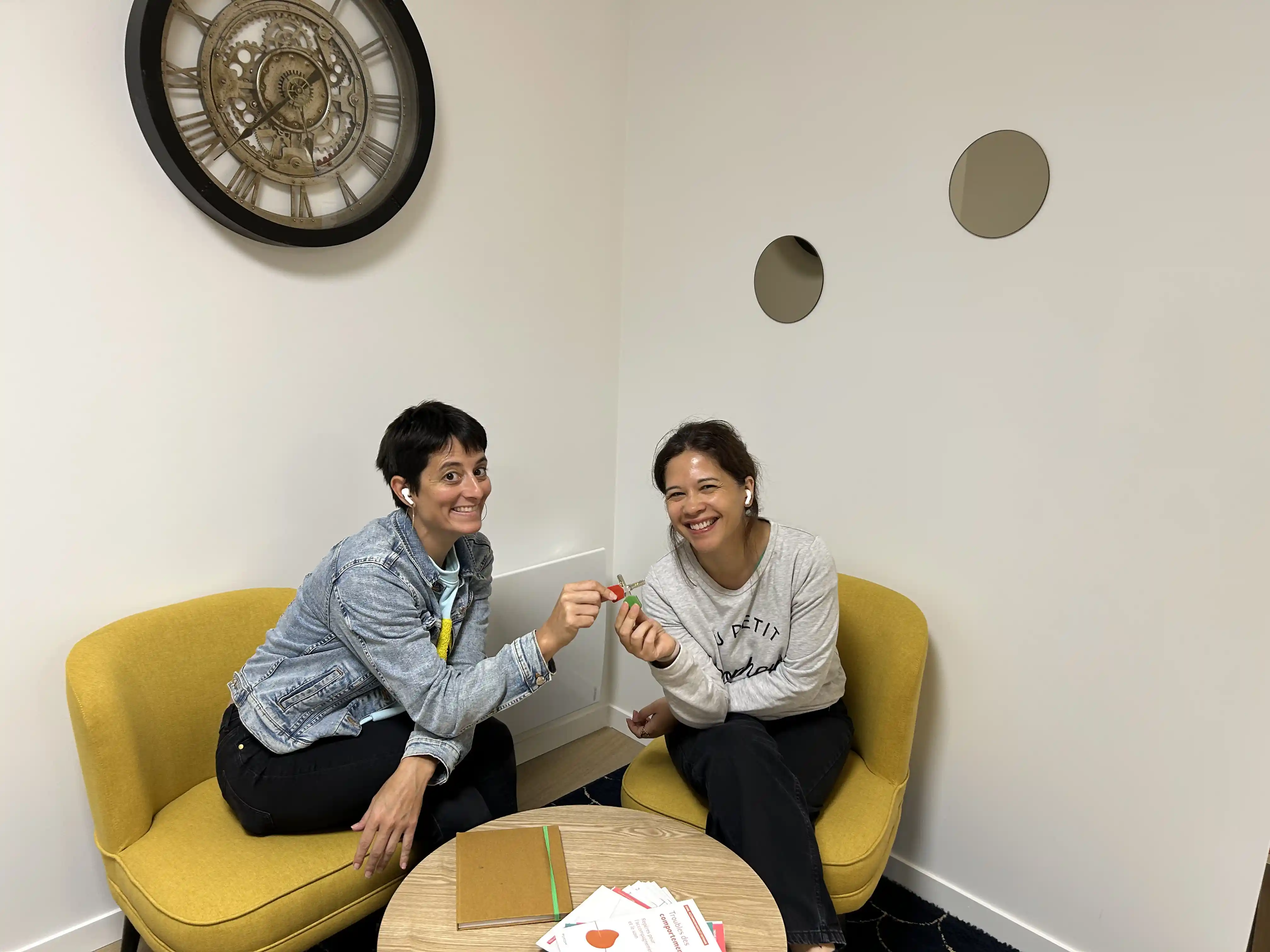 Photo de Julie et Nathalie