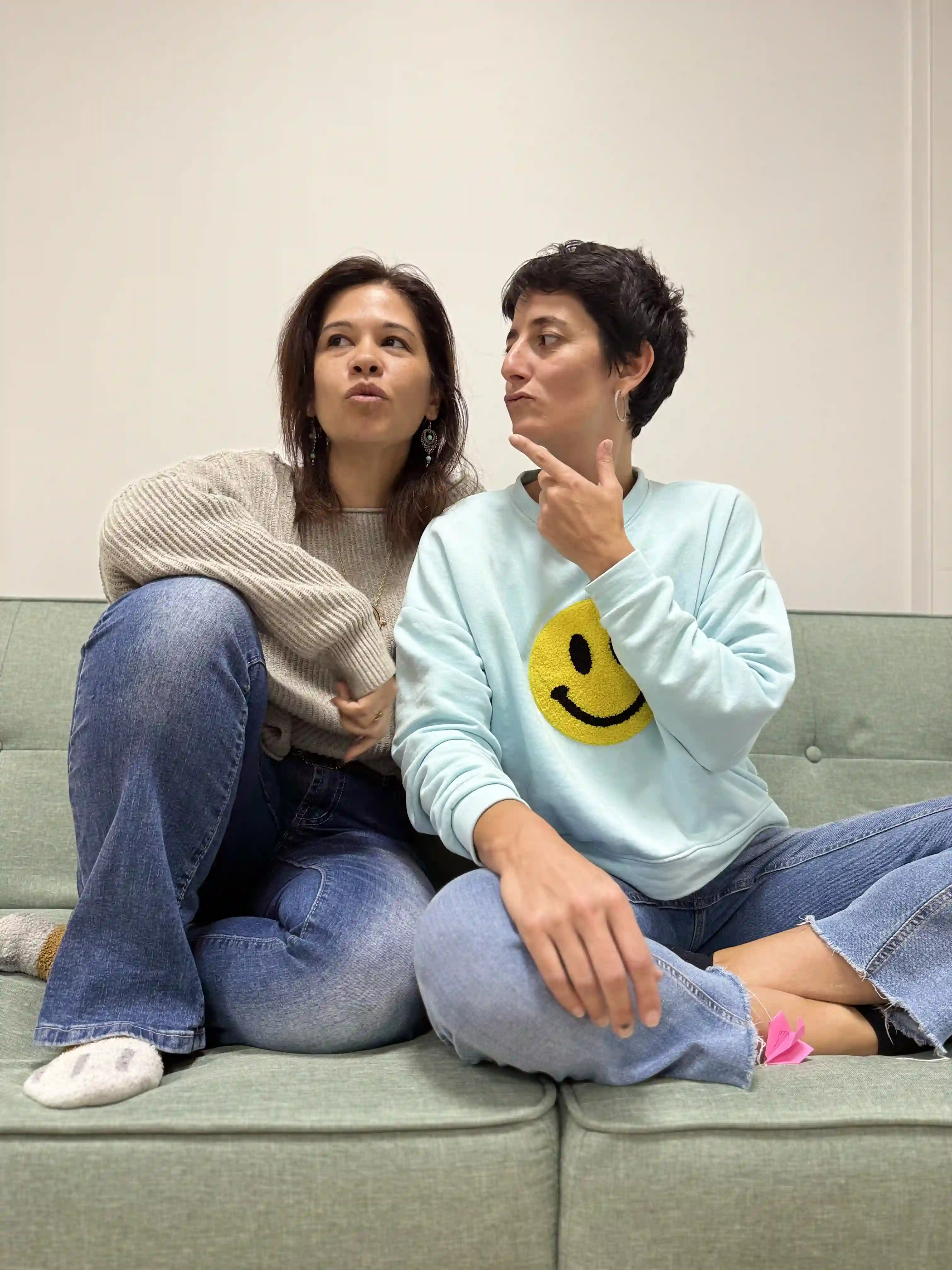 Photo de Julie et Nathalie, les co-fondatrices