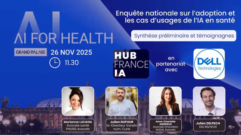 Intervention Nodal Avocats Salon AI For Health Paris