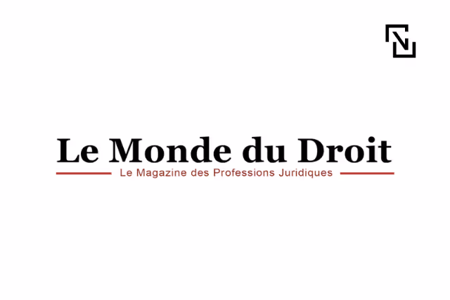 L’article du Monde du Droit annonçant la création de Nodal, cabinet dédié aux technologies de rupture et à la propriété intellectuelle.