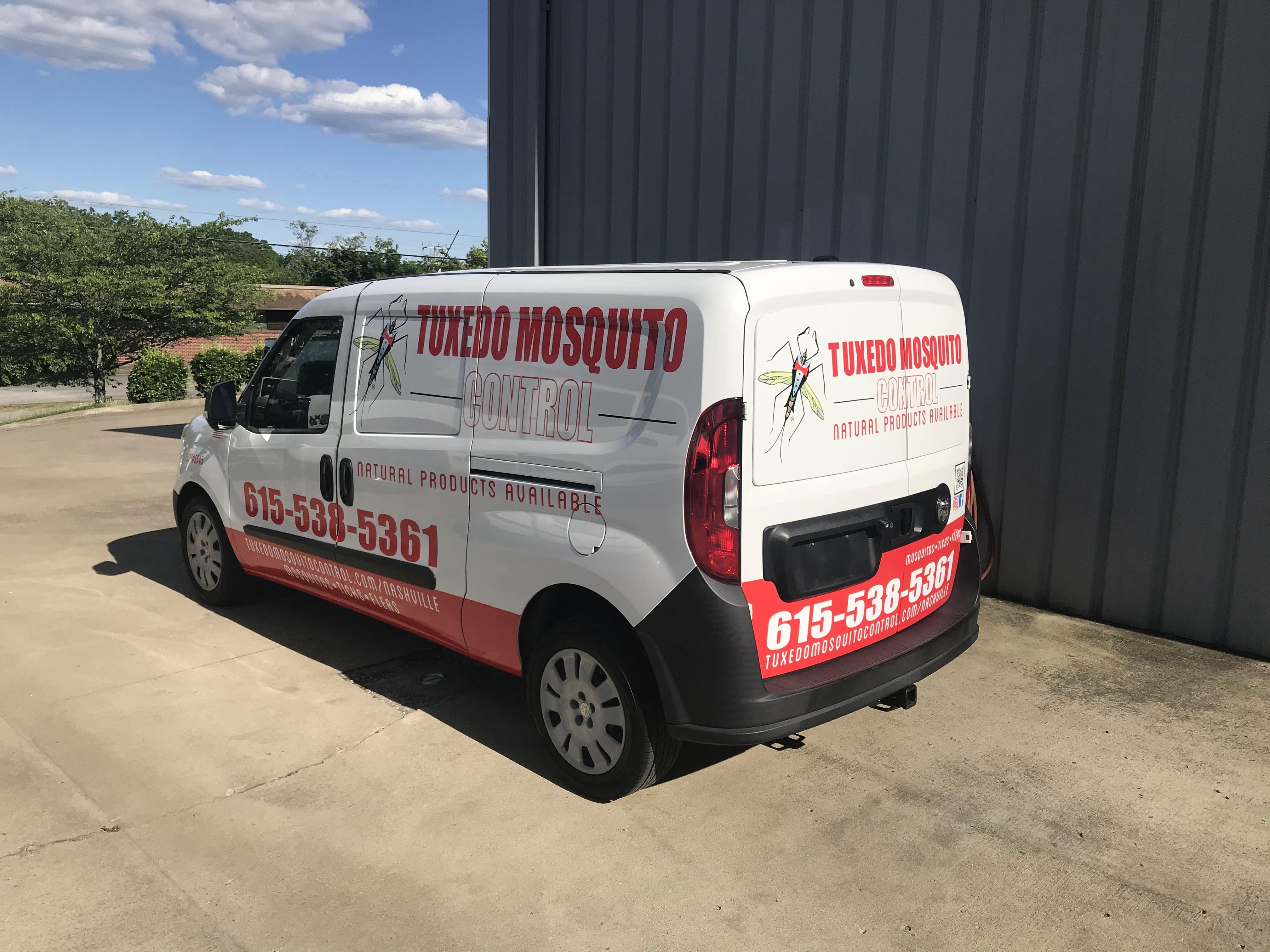 Tuxedo Mosquito Control service van